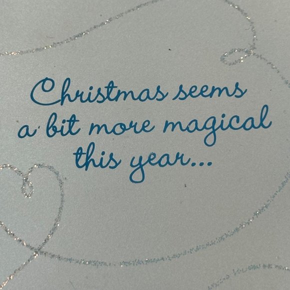 Hallmark Keepsake First Christmas Together Ornament 2010 Photo Holder Heart Skat - Picture 8 of 8